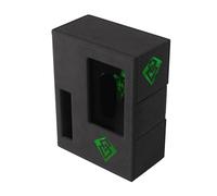 Gamegenic Arkham Horror Investigator Deck Tome - New Edition Green Rogue, Caja para Mazos Premium, Capacidad 60 Cartas con Funda, Cierre Magnético y Ventanas de Identificación