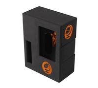 Gamegenic Arkham Horror Investigator Deck Tome New Edition Orange Seeker, Caja para Mazos Premium, Capacidad 60 Cartas con Funda, Cierre Magnético y Ventanas de Identificación