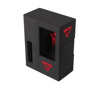 Gamegenic Arkham Horror Investigator Deck Tome - New Edition Red Survivor, Caja para Mazos Premium, Capacidad 60 Cartas con Funda, Cierre Magnético y Ventanas de Identificación