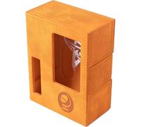 Gamegenic | Arkham Horror Investigator Deck Tome Seeker Orange |Accesorio para Arkham Horror El Juego de Cartas