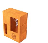 Gamegenic | Arkham Horror Investigator Deck Tome Seeker Orange |Accesorio para Arkham Horror El Juego de Cartas