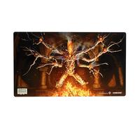 Gamegenic Arkham Horror: Shiny Game Mat - Elokoss, Tapete de Juego con Acabado Brillante, 2 mm de Grosor, Bordes Cosidos, Superficie Antideslizante de Caucho Natural
