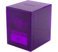 Gamegenic Bastion 100+ XL Purple | Caja para guardar barajas de cartas con capacidad para hasta 100 tarjetas doblemente envueltas en la mazmorra, color morado