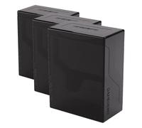Gamegenic | Bastion 50+ Black | Caja para Mazos | (Paquete de 3)