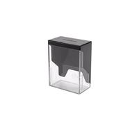 Gamegenic Caja para mazos Bastion 50+ Negro/Transparente