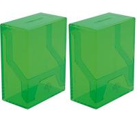 Gamegenic | Bastion 50+ Green | Caja para Mazos | (Paquete de 2)