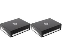 Gamegenic Caja para Fichas - Token Holder Black (Paquete de 2)
