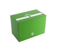 Gamegenic Double Deck Holder 200+ XL Green - Caja para mazos