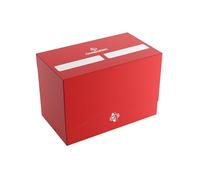 Gamegenic- Double Deck Holder 200+ XL Red - Caja para mazos, Color Rojo (GGS25113ML)