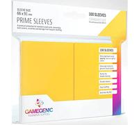 Gamegenic, GGS11020ML Prime SleevesCard Deck Holde, Yellow, 100 Pack
