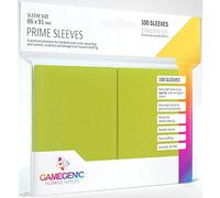 Gamegenic, GGS11022ML Prime SleevesCard Deck Holde, Lime, 100 Pack