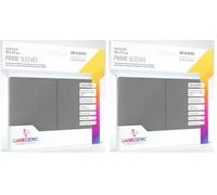 Gamegenic, GGS11025ML Prime SleevesCard Deck Holde, Gray, 100 Pack (Paquete de 2)