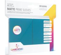 Gamegenic GGS11028ML Matte Prime Sleeves, Cloruro de polivinilo (PVC), 100 Pack, Blue