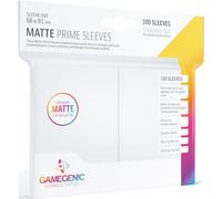 Gamegenic, GGS11029ML Matte Prime SleevesCard Deck Holde, White, 100 Pack