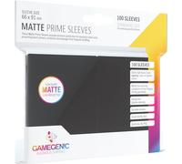 Gamegenic GGS11030ML Matte Prime Sleeves (100-Pack), Black