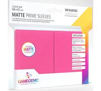 Gamegenic, GGS11036ML Matte Prime SleevesCard Deck Holde, Pink, 100 Pack