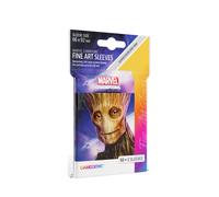 Gamegenic, Juego de Mesa Marvel Champions Sleeves Groot, Multilenguaje (Incluye Español)