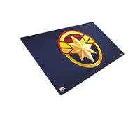 Gamegenic, Juego Marvel Champions Game Mat Captain Marvel, Multilenguaje (Incluye Español)