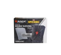 Gamegenic | Magic: The Gathering | Double Sleeving 100 | Comic Burst Black