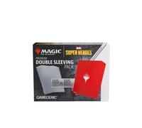 Gamegenic | Magic: The Gathering | Double Sleeving 100 | Comic Burst Red