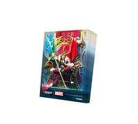Gamegenic Magic: The Gathering | Marvel Super Heroes Premium Art Sleeves - Loki Laufeyson, 105 Fundas de Alta Protección con Diseño Oficial de Villanos, Tamaño Estándar y Mate