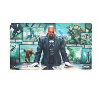 Gamegenic Magic: The Gathering | Marvel Super Heroes Prime Playmat - Director Nick Fury, Tapete de Juego Premium 61x35 cm, Bordes Cosidos, Antideslizante, Caucho Natural