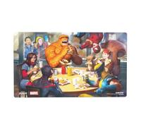 Gamegenic Magic: The Gathering | Marvel Super Heroes Prime Playmat - Heroic Feast, Tapete de Juego Premium 61x35 cm, Bordes Cosidos, Antideslizante, Caucho Natural
