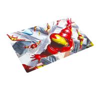 Gamegenic Magic: The Gathering | Marvel Super Heroes Prime Playmat - Iron Man, Tapete de Juego Premium 61x35 cm, Bordes Cosidos, Antideslizante, Caucho Natural