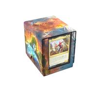 Gamegenic Magic: The Gathering | Marvel Super Heroes Sidekick Pro 100+ XL - Doom Reigns Supreme, Caja para Mazos con Cajón y Slide Card Case, 100+ Cartas Doble Funda, Cierre Magnético