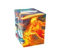 Gamegenic Magic: The Gathering | Marvel Super Heroes Soft Dynacrate 100+ XL - Fantastic Four, Caja para Mazos con Separador Sizemorph, 100+ Cartas Doble Funda, Cobra Neck, Autocierre, Sin Ácidos
