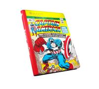 Gamegenic Magic: The Gathering | Marvel Super Heroes Zip-Up Album 18-Pocket - Captain America/Black Panther, Álbum con Cremallera para 360 Cartas, Carga Lateral, TCG