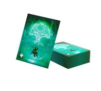 Gamegenic Magic: The Gathering | Secrets of Strixhaven Premium Art Sleeves - Forest, Pack de 105 Fundas Ilustradas con Diseño Oficial, Para Juegos de Cartas Coleccionables