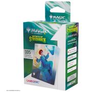 Gamegenic Magic: The Gathering | Secrets of Strixhaven Premium Art Sleeves - Zimone, Infinite Analyst, Pack de 105 Fundas Ilustradas con Diseño Oficial, Para Juegos de Cartas Coleccionables