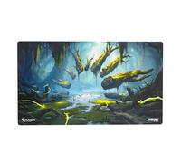 Gamegenic Magic: The Gathering | Secrets of Strixhaven Prime Playmat - Deathcap Glade, Licencia Oficial, A Todo Color, Tapete de Caucho, 61 cm x 35 cm, para Juegos de Cartas Coleccionables