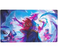 Gamegenic Magic: The Gathering | Secrets of Strixhaven Prime Playmat - Harmonized Trio, Licencia Oficial, A Todo Color, Tapete de Caucho, 61 cm x 35 cm, para Juegos de Cartas Coleccionables