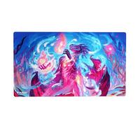 Gamegenic Magic: The Gathering | Secrets of Strixhaven Shiny Playmat - Prismari, The Inspiration, Licencia Oficial, A Todo Color, Tapete de Caucho, 61 cm x 35 cm, para Juegos de Cartas Coleccionables