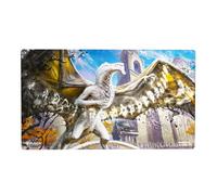 Gamegenic Magic: The Gathering | Secrets of Strixhaven Shiny Playmat - Silverquill, the Disputant, Licencia Oficial, A Todo Color, Tapete de Caucho, 61 cm x 35 cm, Para Juegos de Cartas Coleccionables