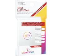 GAMEGEN!C- Matte Mini European-Sized Boardgame Sleeves 46x71, Color Clear (GGS10065ML)