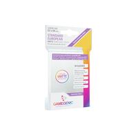 GAMEGEN!C- Matte Standard European-Sized Sleeves 62x94mm (50), Color Clear (GGS10064ML)