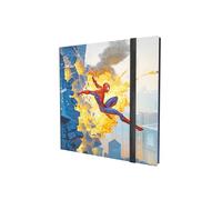 Gamegenic, Magic: The Gathering - Álbum de 24 bolsillos de Marvel Spider-Man - Spider-Man/Green Goblin, 20 páginas de carga lateral, hasta 480 tarjetas con bolsillo