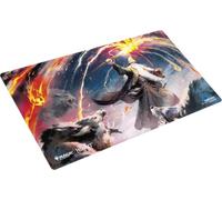 Gamegenic MTG The Hobbit Shiny Playmat Gandalf | Tapete de Juego Brillante de Caucho Natural, 610 x 350 mm