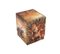 Gamegenic MTG The Hobbit Squire Plus 100+ XL Goblin Town | Caja Convertible para 100+ Cartas en Doble Funda con Slide Card Case