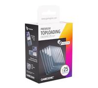 Gamegenic Premium Toploading Exoshields, 25 TOPLOADING Exoshields con protección UV por Paquete, Accesorio para Cartas