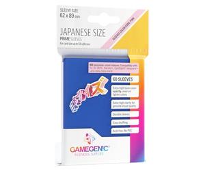 Gamegenic Prime Japanese Sized Sleeves Blue - Multilenguaje (Incluye Español)