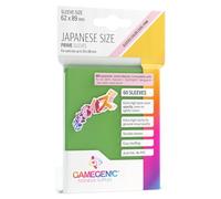 Gamegenic Prime Japanese Sized Sleeves Green - Multilenguaje (Incluye Español)