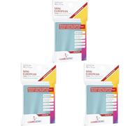 Gamegenic Prime Mini European-Sized Sleeves 46x71mm (50) (Paquete de 3)