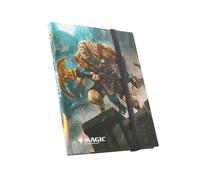 Gamegenic Reality Fracture Casual Album 18-Pocket Ajani | Álbum de anillas con licencia oficial de Magic: The Gathering, 18 bolsillos por página para cartas estándar