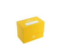 Gamegenic Side Holder 80+ Yellow - solución inteligente y rápida para almacenar y organizar tus mazos de cartas.