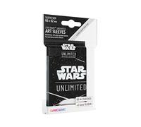 Gamegenic | Star Wars: Unlimited Art Sleeves Card Back White | Pack de 60 Fundas Ilustradas con Diseño Oficial y 1 Funda Transparente | Optimizado para Star Was Unlimited y Otros LCGs y TCGs