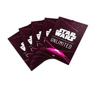 Gamegenic - Fundas para cartas Star Wars Unlimited Magenta - 60 art +2 claras - Tamaño optimizado